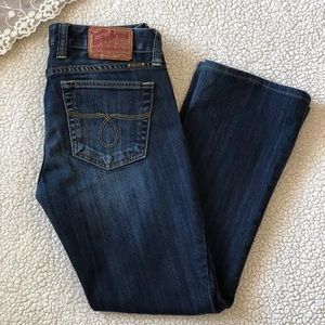 Lucky Brand Lola Bootleg Short Jeans